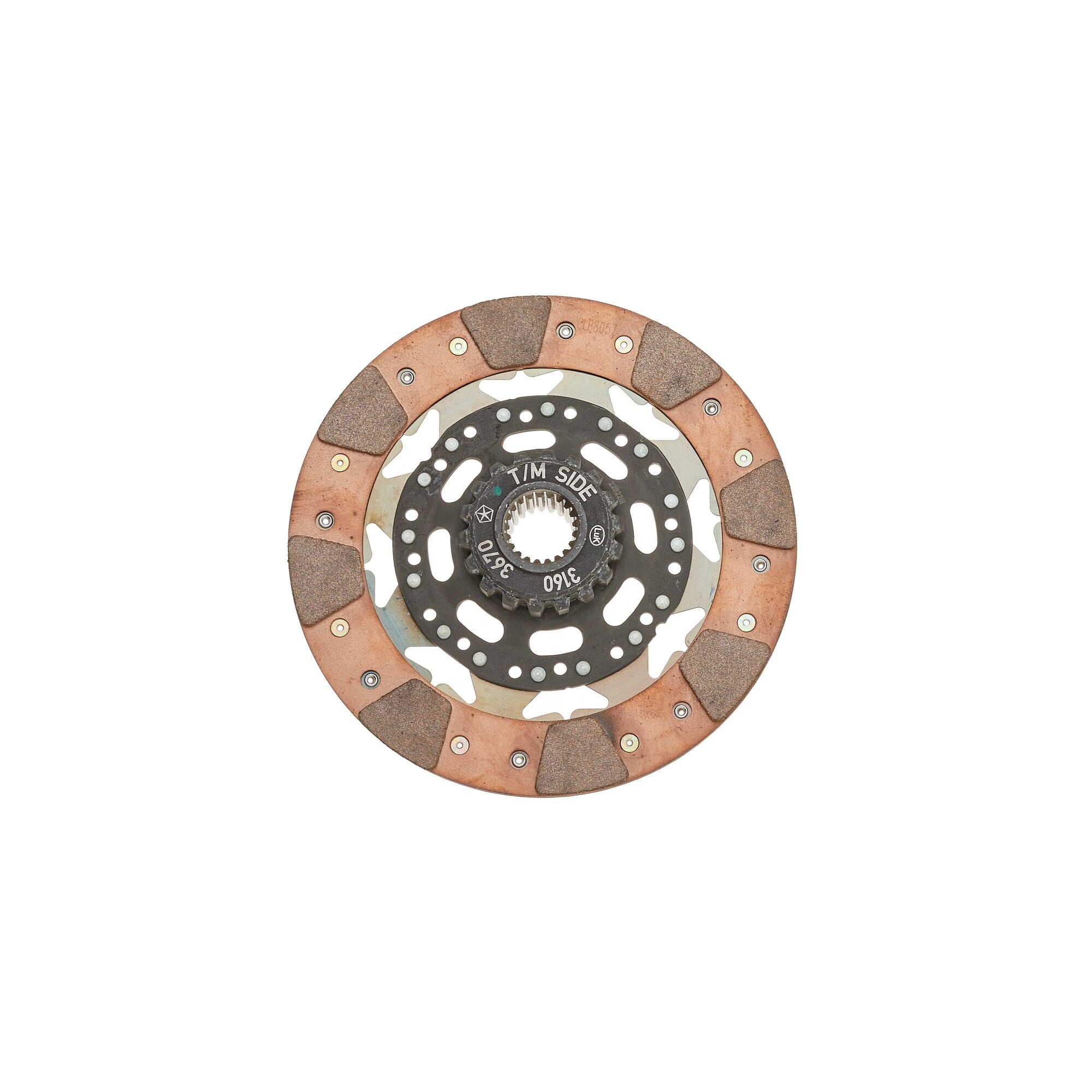SBC DD1-2710R-12 Clutch Kit Ceramic / Stage 2 / Extreme kjlw-hd-b